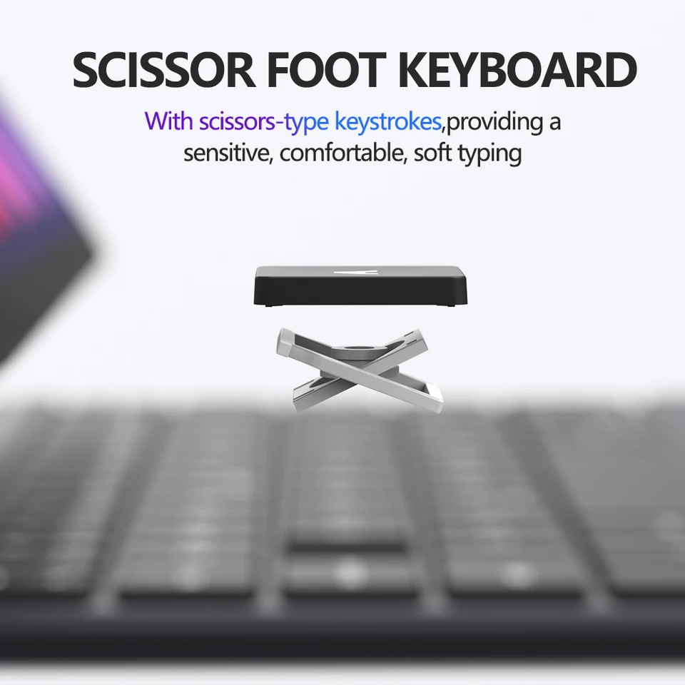 美品 !▼iPad mini 6,7用doqoキーボードケース▼アルミニウム合金 Doqo アルミニウム製マジックキーボードケース iPad Mini 6/7用