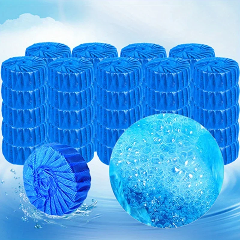 Automatic Toilet Cleaner Tablets Powerful Stain Remover RV & Home Use 10/20/30pack