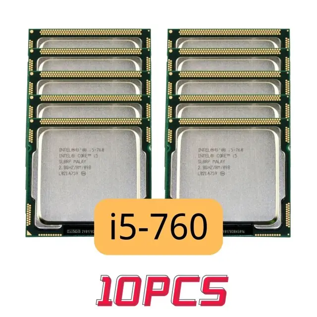 I5 760 Intel Core I5 Lga 1156 Intel Core I5-760 CPU 4-Core GHz Threads