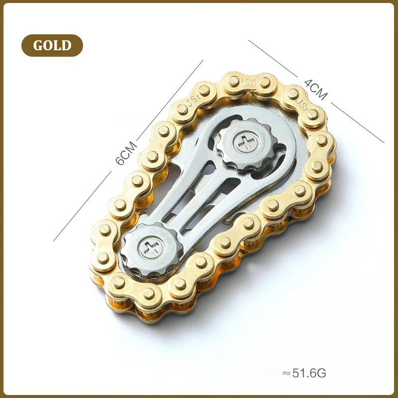 Revitalizing Metal Fidget Spinner Toy for Stress Relief and Focus