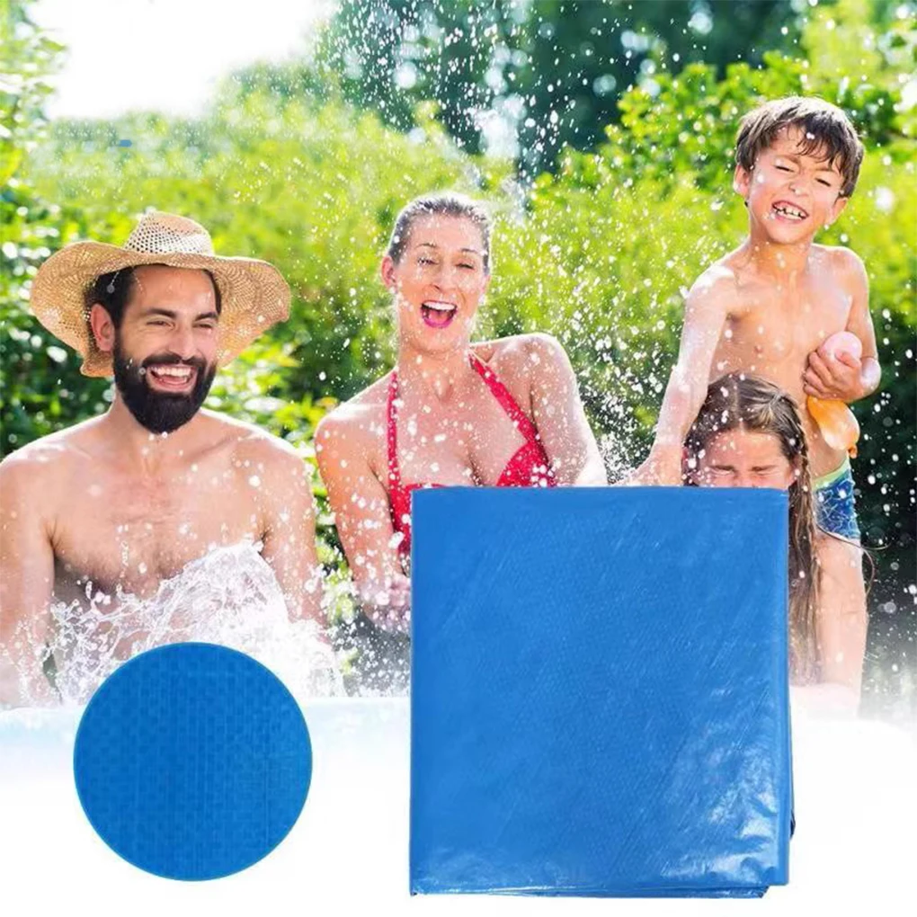 

Blue Swimming Pool Floor Protector Made Of Environmentally Friendly PE Wear-resistant Sturdy