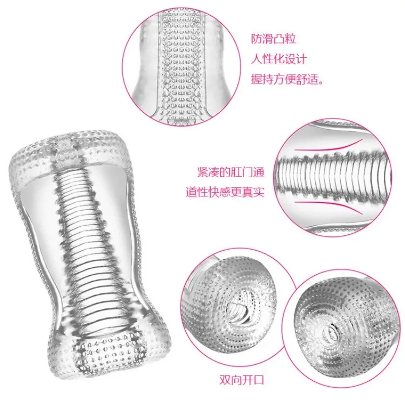 Male Masturbator Artificial Vaginal Penis Exerciser