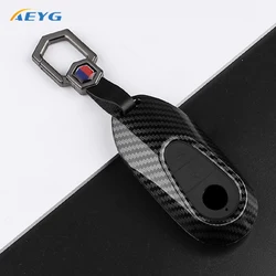 Sleek Carbon Fiber Car Key Cover - Premium Accessories (Carbon Set 1)