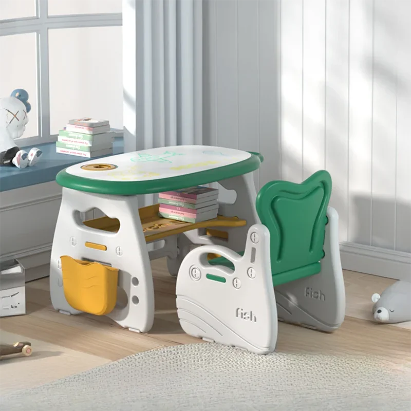 Children Study Desk Children's Child Room Furniture Table Chair Set School Tables Kids Supplies Childrens Classroom Small