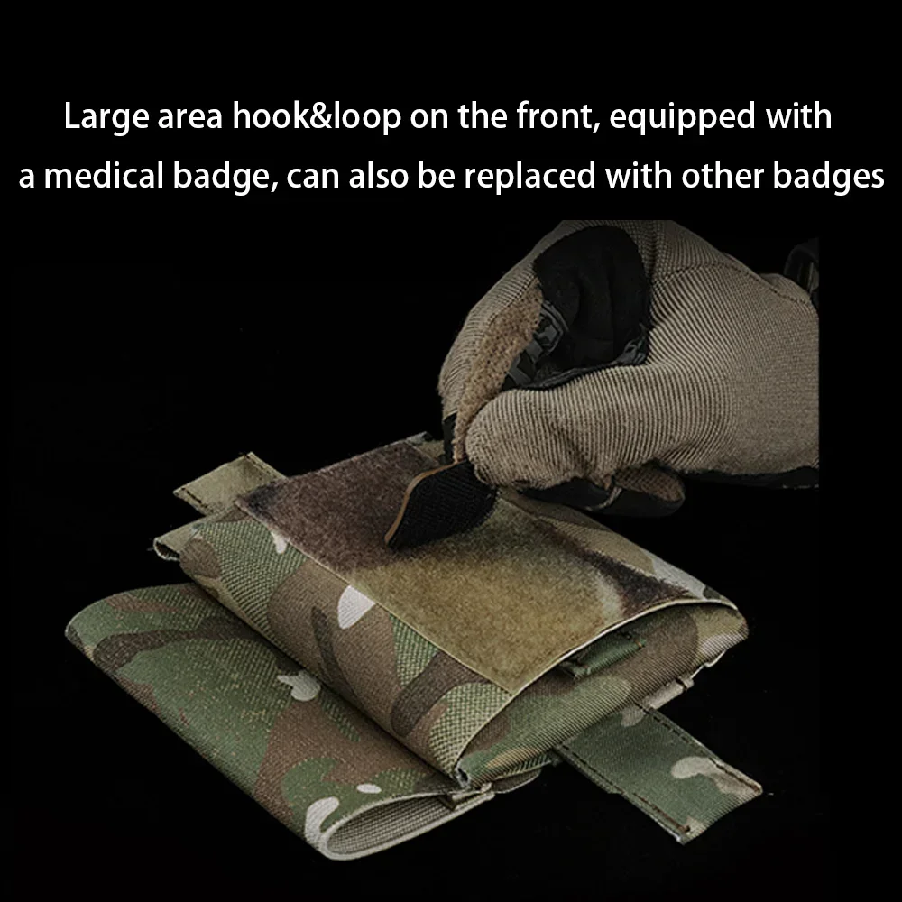 Micro Trauma First Aid Kit Tactical Molle IFAK Pouch Tourniquet Hammock EDC Survival Emergency Outdoor Camping Waist Belt Bag 6