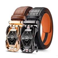 Black & Brown Automatic genuine leather Belt 1