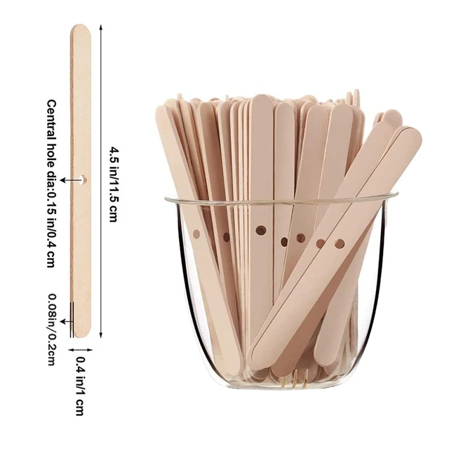 Wooden Candle Making Supplies Tools  Best Wooden Wicks Soy Candles - Candle  Wicks - Aliexpress