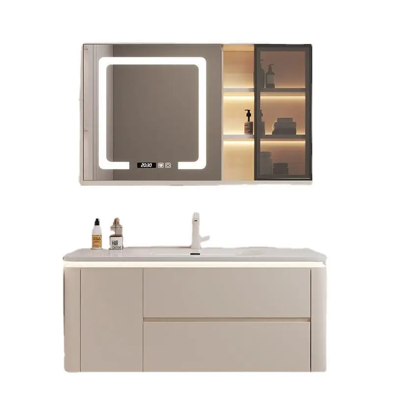 

Упрощенный современный керамический Интеллектуальный шкаф для ванной комнаты