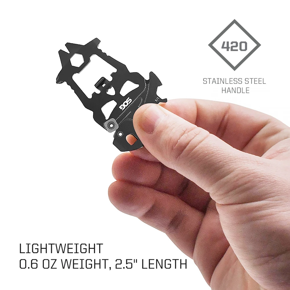 SOG MacV Mini Multi-Tool Keychain for Outdoor Camping and Survival