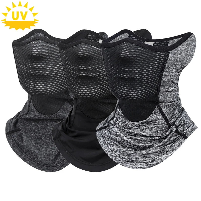 

Summer Breathable Bandana Ice Silk Quick Drying Cycling Face Mask UV Protection Outdoor Sports Climbing Hiking Hunting Scarf