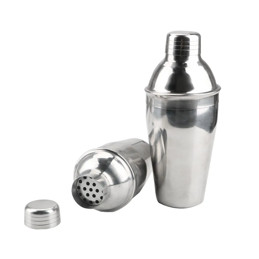 Party Bar Tools 250/350/550/750ml Boston Martini Cocktail Wine Mixer Stainless Steel Cocktail Shaker 1PC Professional cocktail shaker