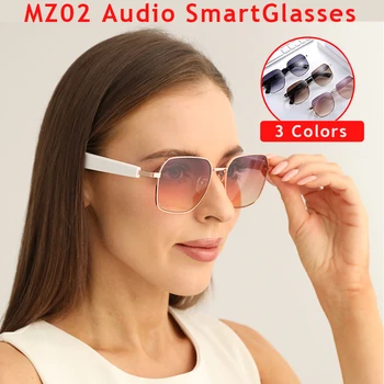 MZ02 Smart Glasses with Speaker Bluetooth Wireless Audio Touch Hands-Free Calling Stereo Music Headphones Smart Sunglasses 1