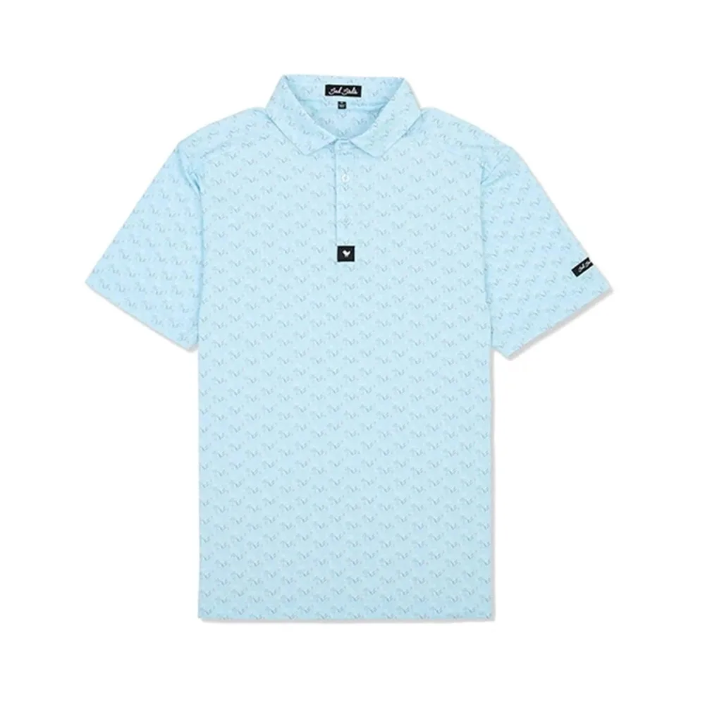 Golf Summer Men Fashion Polo Shirts Short Sleeves Outdoor Golf Shirts Racing Top Performance Casual Quick Dry Golfsport T-Shirt