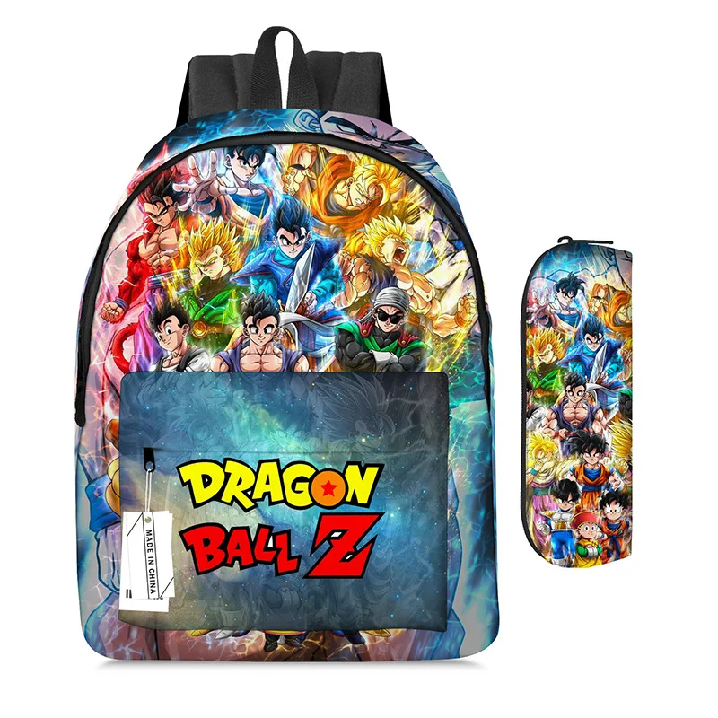 Dragon Ball Z Goku Character Die Cut Kids Backpack