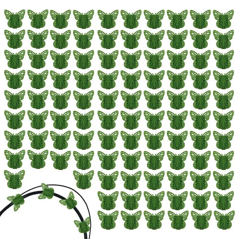 

Wall Clips For Plant Vines Plant Clips For Climbing Plants Self-Adhesive Plant Clips For Plants Wire Cable Organizer