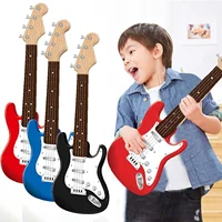17In Guitar Toy for Kids,4 Strings Electric Guitar Musical Instruments for Children,Portable Electronic Instrument Toy 2