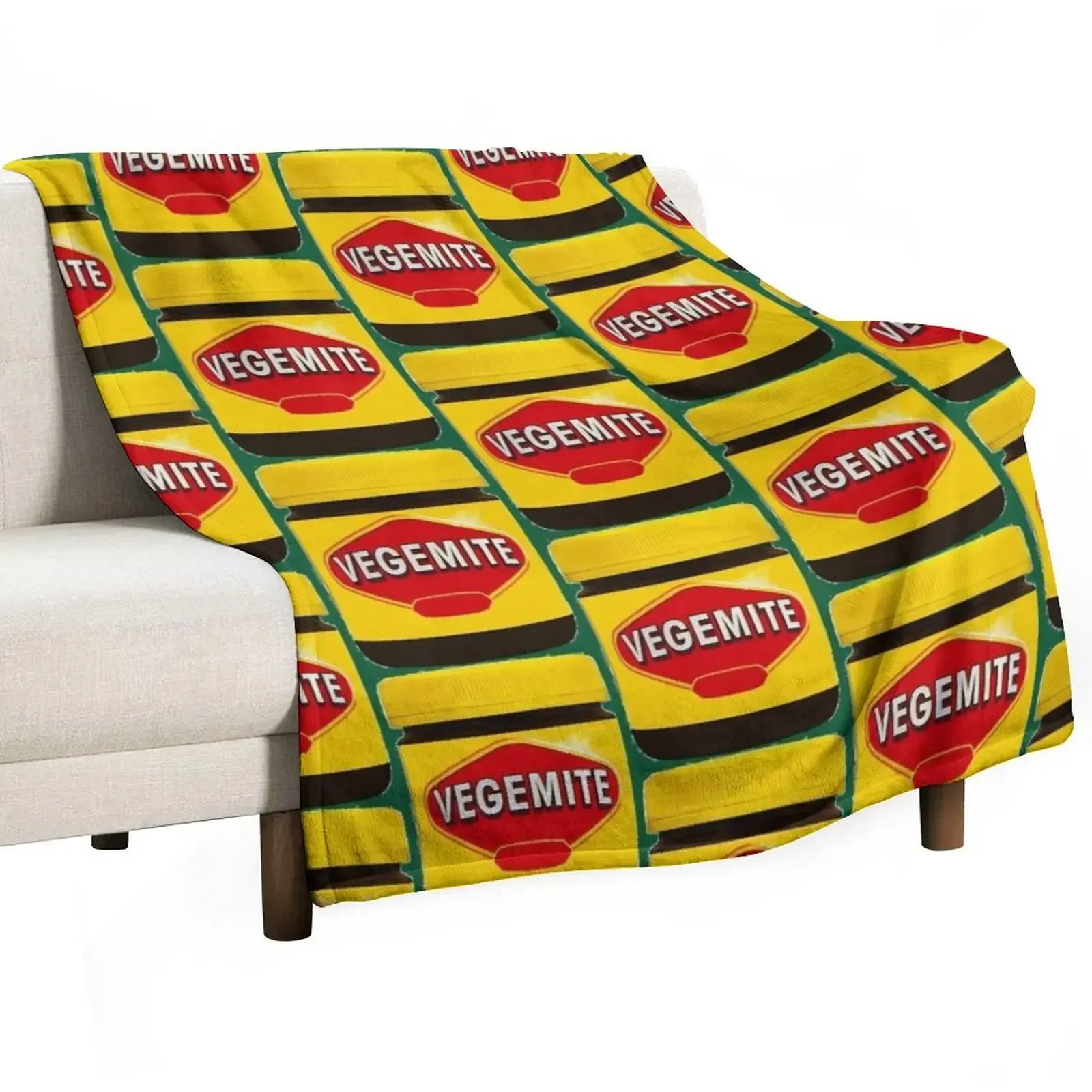 

Vegemite Throw Blanket Summer for winter Picnic Blankets