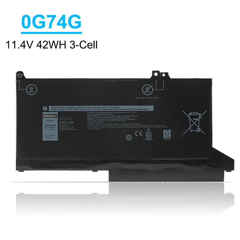 KingSener 7.6V 60WH MXV9V バッテリー DELL Latitude 7300 7400