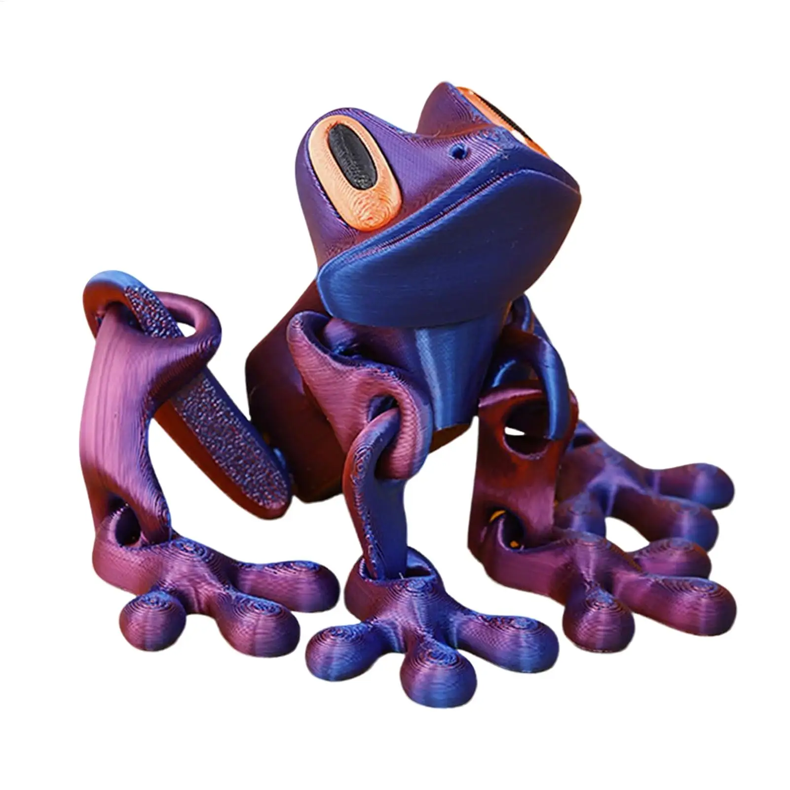 3D Printing Magnetic Frog Fridge Magnet Cute Novel Creativity Home Ornament Stress Relief toys gift Animal Refrigerator Magnet