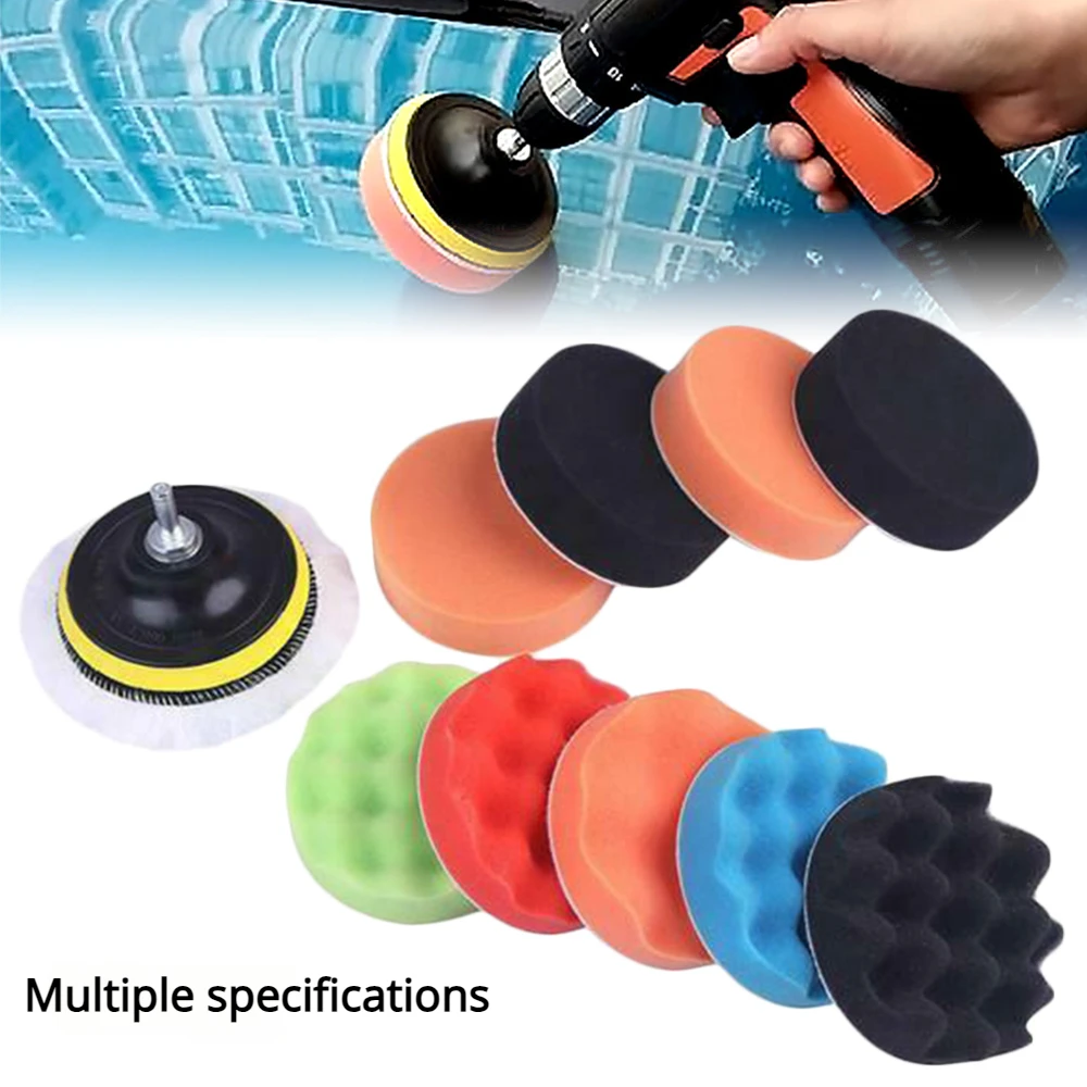 3inch Car Polishing Pad Kit 6/12PCS Sponge Polish Pads Remove Scratches Car  Buffing Waxing Cleaning Set for Polisher Buffer Tool - AliExpress