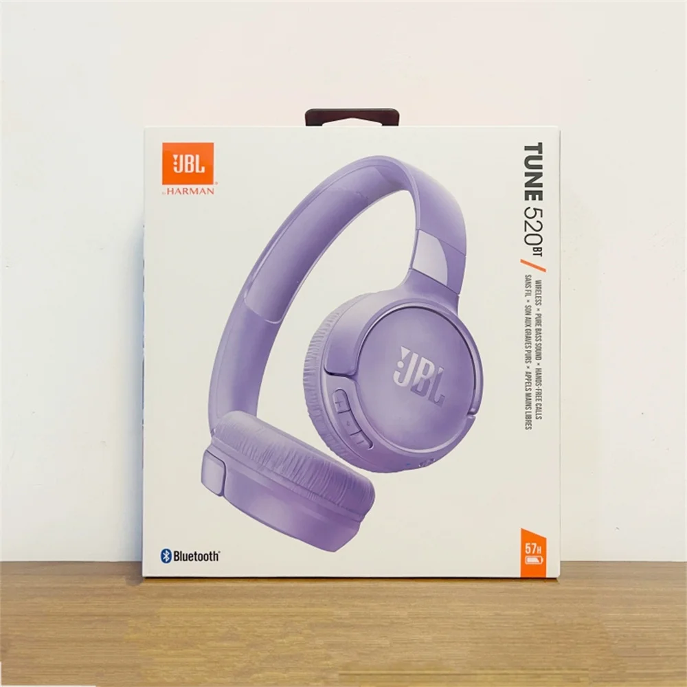 JBL Tune 520BT عقال إلغاء الضوضاء سماعات بلوتوث 5....