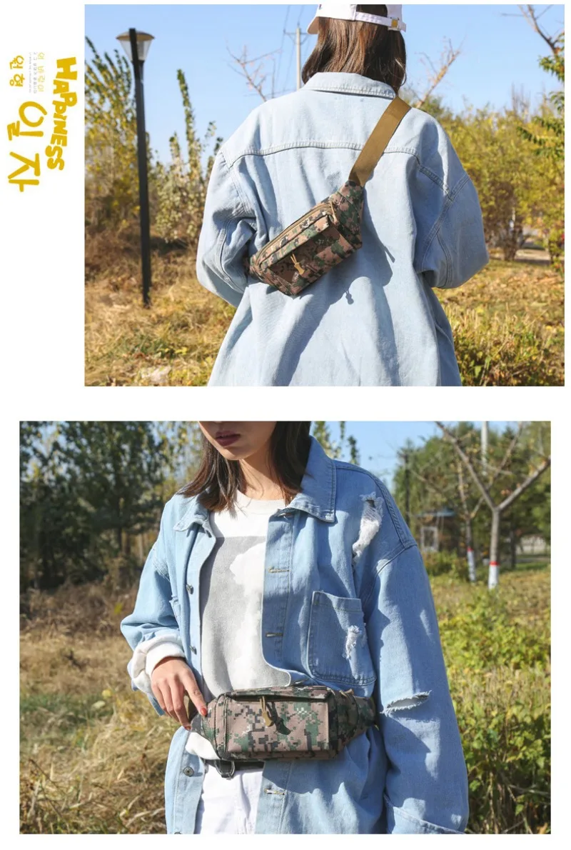 small waist bag anti theft mini travel bag outdoor sports cell phone key running belt pack with earphone jack
