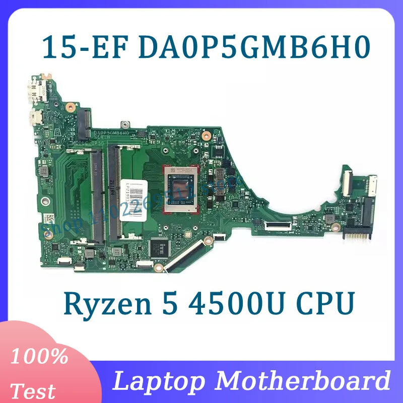 Scheda Madre Da0P5Gmb6H0 Per Scheda Madre Per Laptop Hp 15-Ef 15S-Er 15S-Eq Con Cpu Amd Ryzen 5 4500U 100% Completamente Testata Funzionante