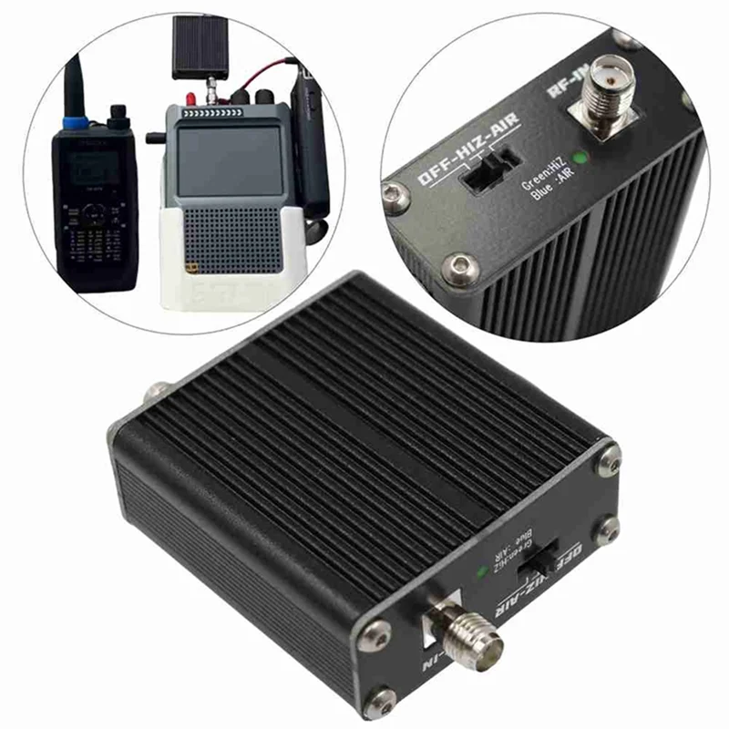 ABFN-118Mhz -138Mhz 항공 대역 AIR 주파수 변환기-단파 대역 + SDR 라디오용 고저항 증폭기