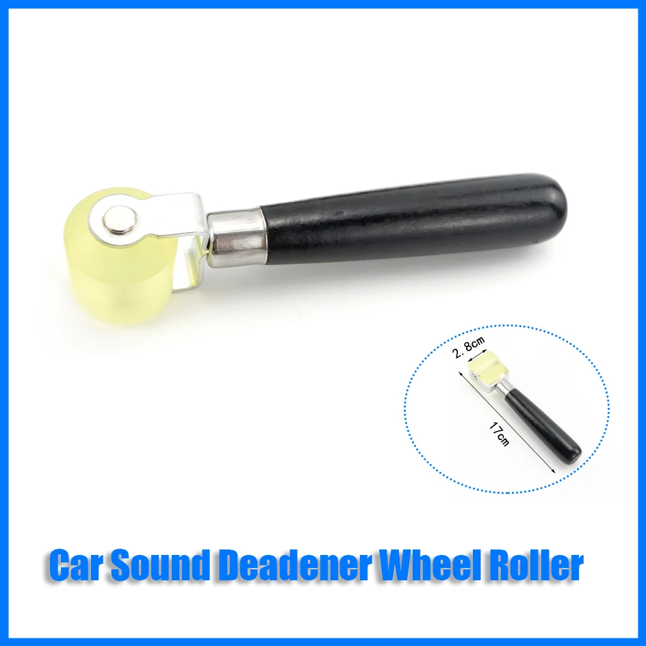 

Car Soundproofing Automotive Sound Deadening Wheel Roller Tool Application Rubber Deadener Accessories