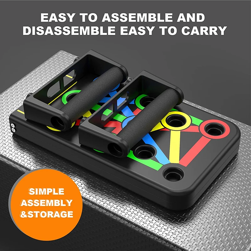 Multi-functional push-up board home fitness abdominal exercise machine foldable fitness board abdominal muscle support