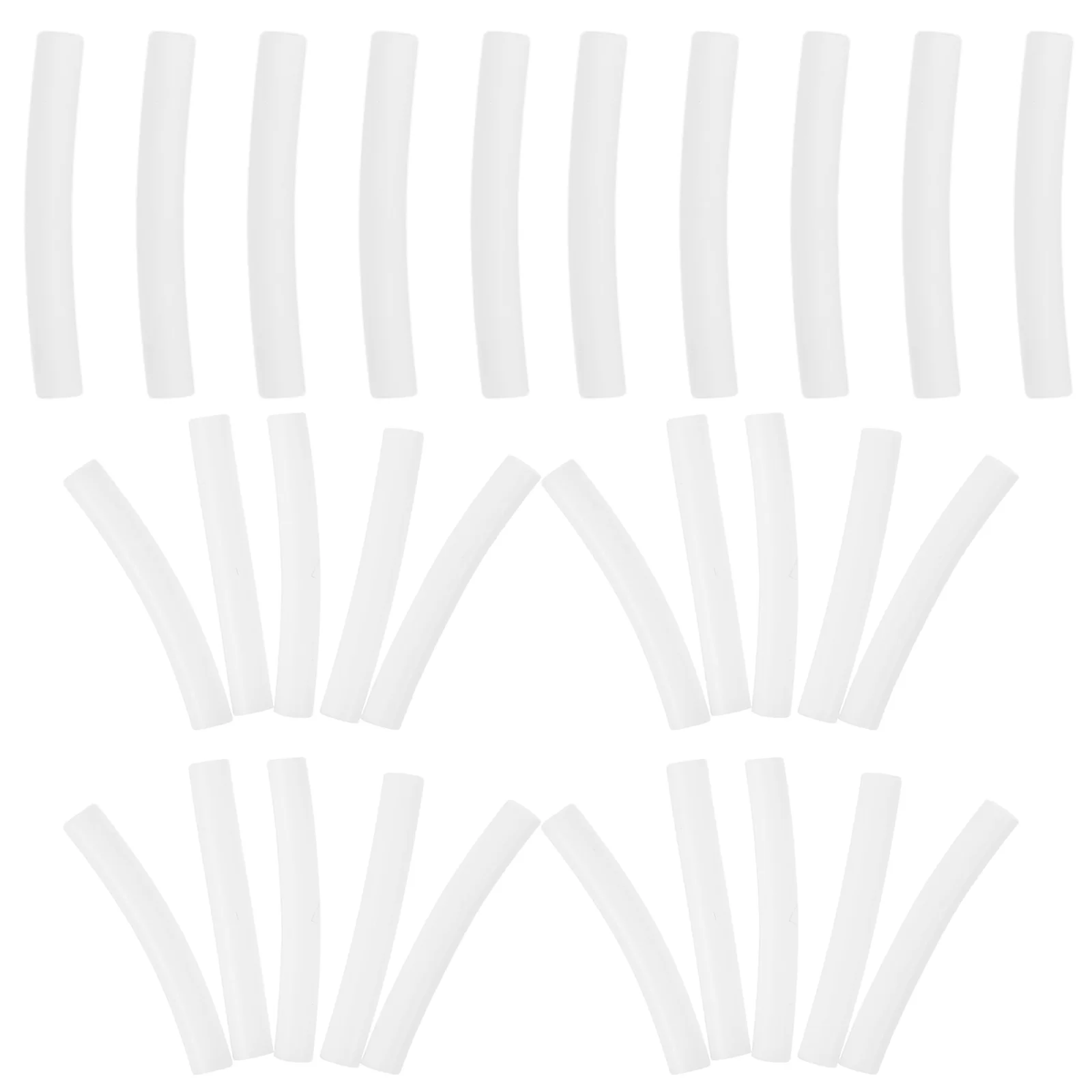 

5000 Pcs Birthday Gifts An Fittings Lengthen Earring Needle Protection Protectors Plastic Back Cover Sleeves for Stud Earrings