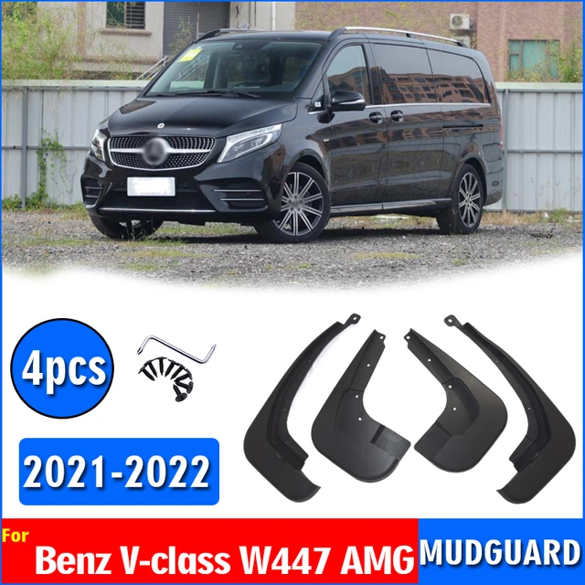 Vorne Hinten 4 stücke FÜR Mercedes Benz V klasse W447 AMG Kotflügel  Kotflügel Kotflügel Schlamm Klappe