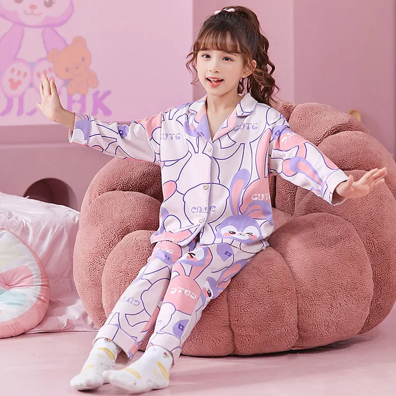 Cute Sanrio Anime Kuromi Melody Cinnamoroll Kids Pyjamas Cartoon  Long-sleeved Trousers Boy Girls Clothing Baby Pajamas Sleepwear - Movies &  Tv - AliExpress