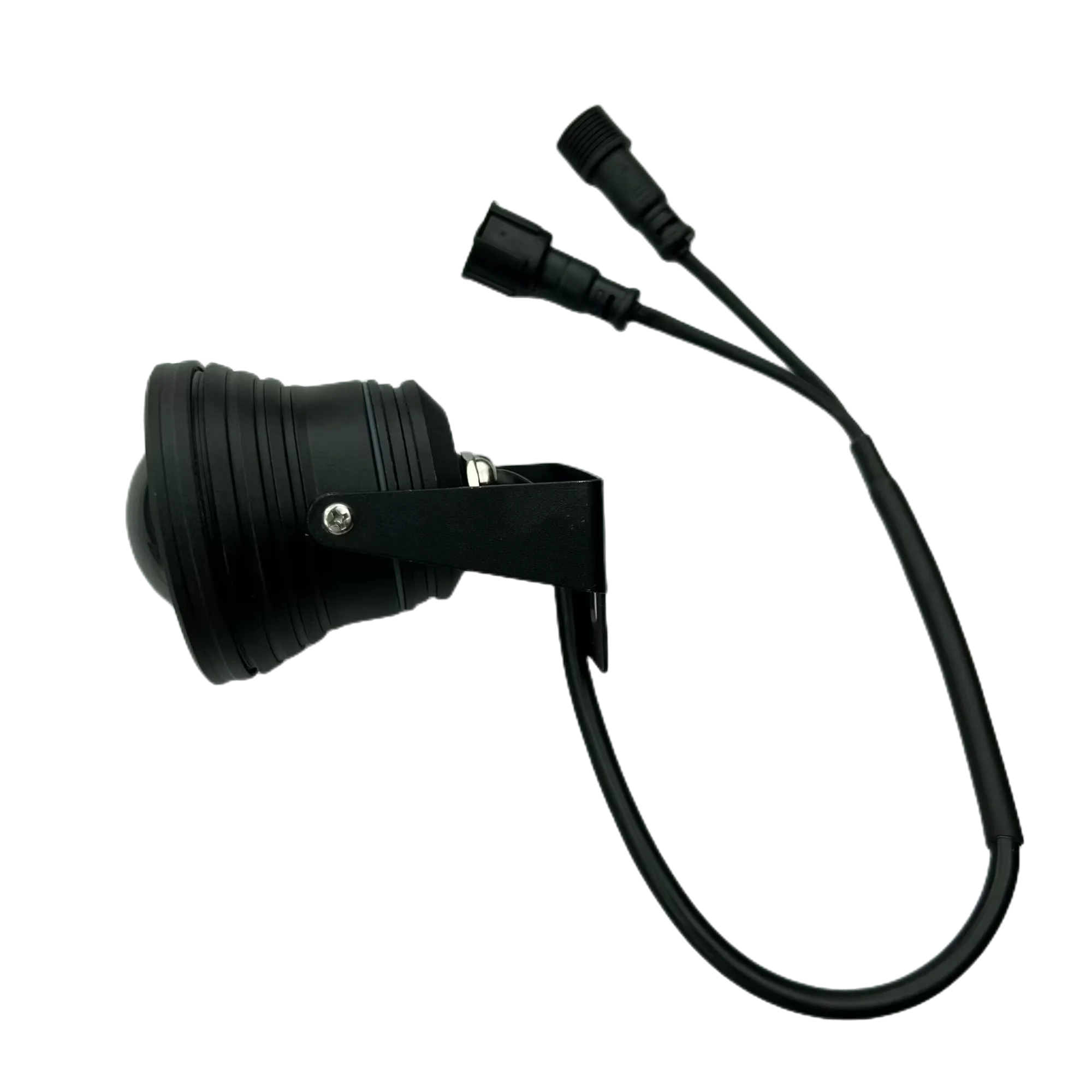 3W Smart Pixel LED WS2811 Controlled Spotlight Addressable IP67 RGB full color with 3 Core Pigtails Male Input Female Output