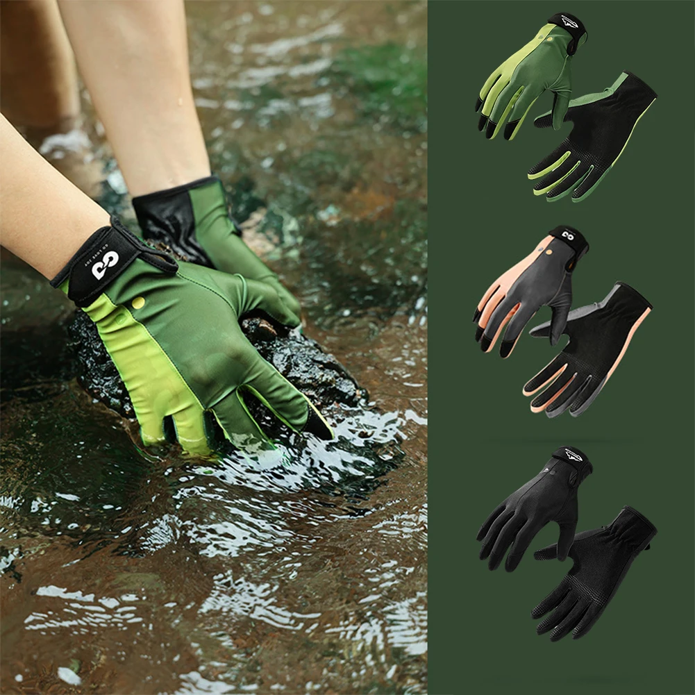 1 Pair Summer Diving Gloves for Men Women Snorkeling Paddling Surfing Kayaking Canoeing Wetsuit Gloves Water Sports Mittens
