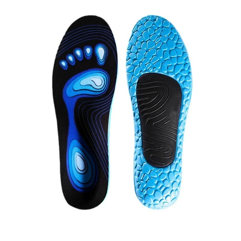 Eva Sports Insoles For Shoes Men Women Pad Arch Support Breathable Sweat Wicking Shock Absorption Basketball Running Insoles