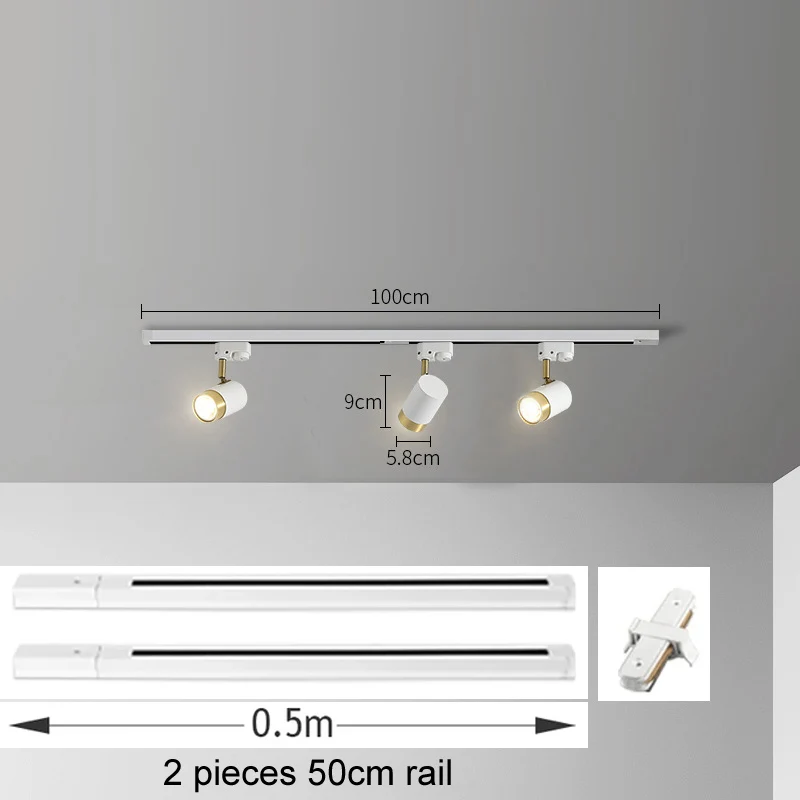 3 Bulbs white