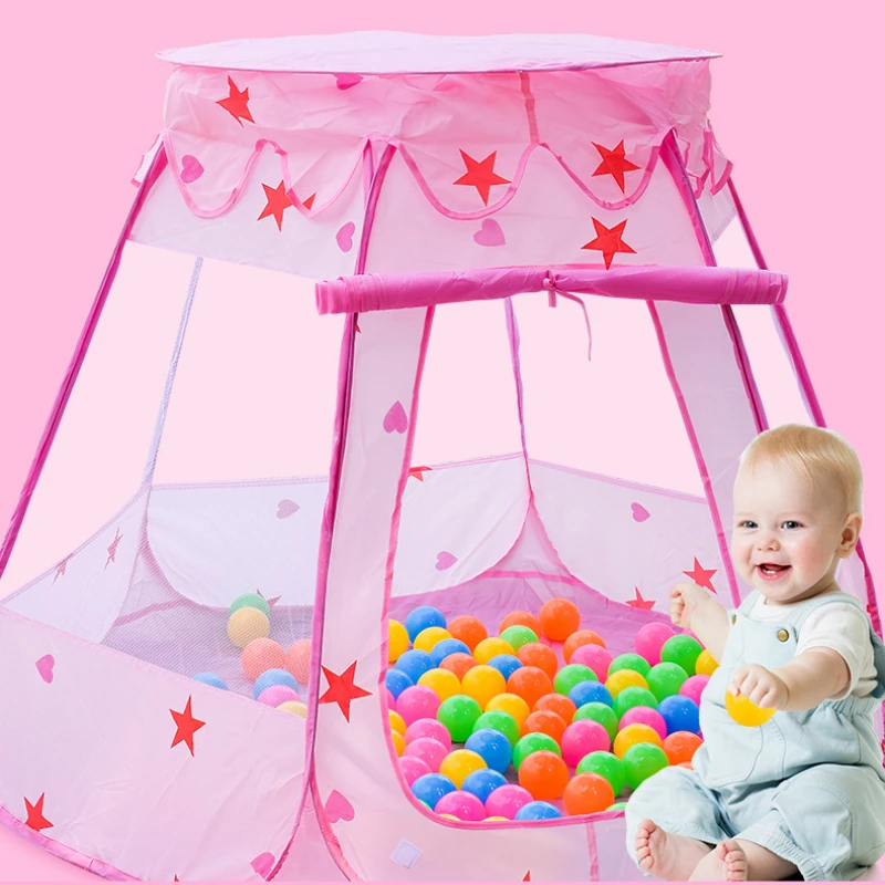 

Foldable Play Tent Kids Indoor outdoor Baby Ball Pool Playhouse for Toy Game House Ocean Ball Tents Children gifts