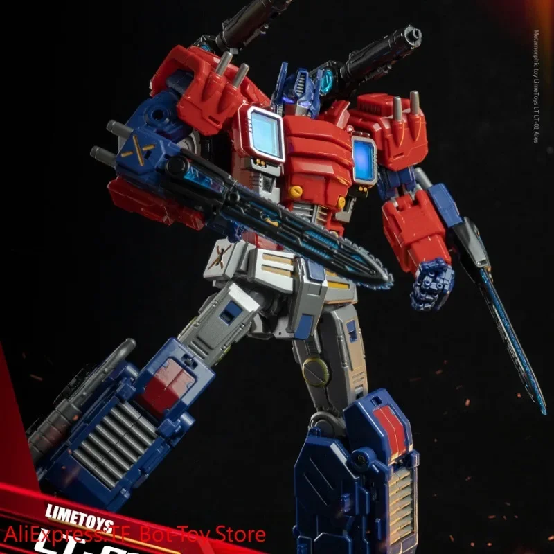 

【IN STOCK】LimeToys Transformation LT HR-01 LT-01 Orion pax OP Commander IWD Finished Model Action Figure Toy