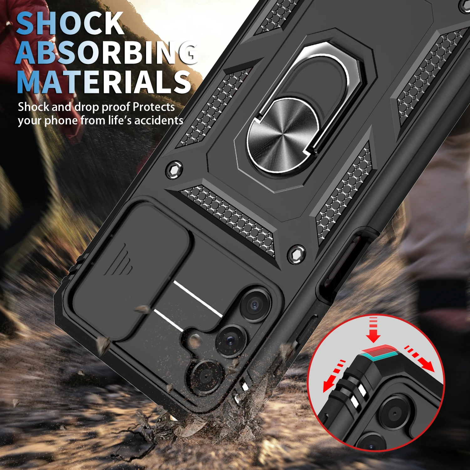 Samsung Galaxy Case with Slider Camera Protect 5