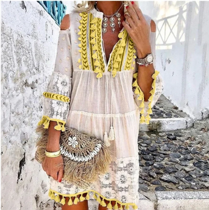 embroidered luxury dresses OSTTY