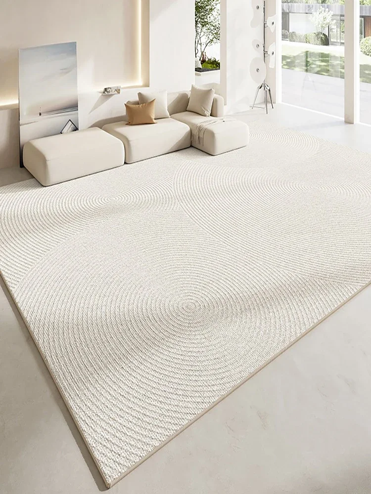 Gray Line Living Room Carpet Artistic Creative Bedroom Carpets Modern Home Decorative Rug Bedroom Non-slip Bedside Rugs Alfombra 4