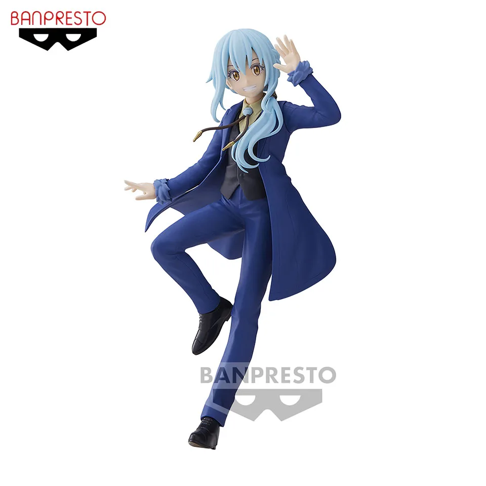 

In Stock Banpresto Slime Rimuru Tempest Genuine Anime Figure Model Doll Action Figures Collection New Toys for Boys Gifts PVC CE