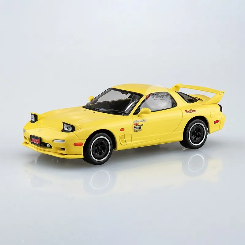 AOSHIMA 06550 RX-7 무접착제 색상 분리 정적 자동차 조립 모델 빌딩 키트, 성인용 취미 DIY, 1/32 체중계