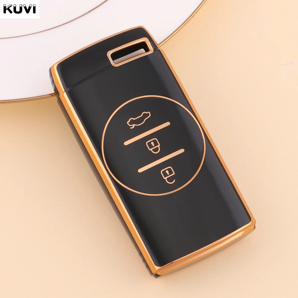 Elegant TPU Car Key Remote Case Cover - Premium Car Accessory