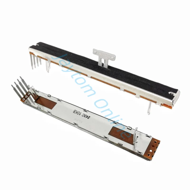Allen Qu32 Gld80 Alps Fader Slide Potenciômetro Interruptor 128 mm B10k Pinos sem Motor t Handle Viagem 100 mm com Filme Dustproof