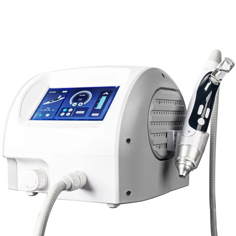 Microcurrent Hydration Oxygen Injection Machine 2 In 1 0.4Mpa Adjustment Replenish Moisture Deep Whitening Device Portable