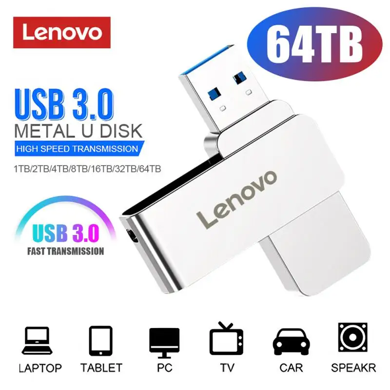 Lenovo2TBUsbFlashDrives16TBUSB30PenDrive32TBUSBFlash