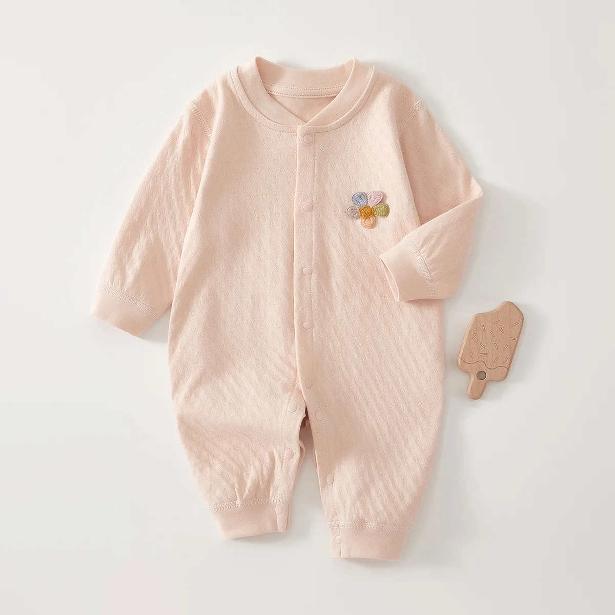 Spring and Autumn 0-12Months Baby Rompers Superior Quality Newborn Girls Boys 100%Cotton Clothes of Long Seeve Infant Clothing 6