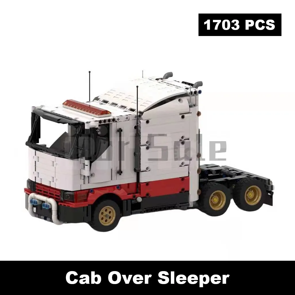

Moc-36389 Cab Over Sleeper 1703pc Building Blocks Stitch Toys For Adults Kids Boys Girls Ages 12+